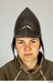 Medieval helmet  1 head helmet historical medieval iron helmet…